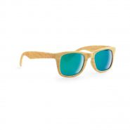 Klassieke zonnebril | Houtlook | UV 400