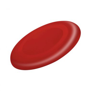 Rode Gekleurde frisbee | Kunststof