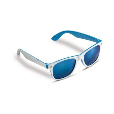 Wit / blauw Promotie zonnebril | UV400