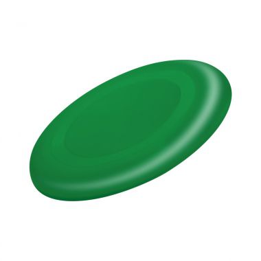 Groene Gekleurde frisbee | Kunststof