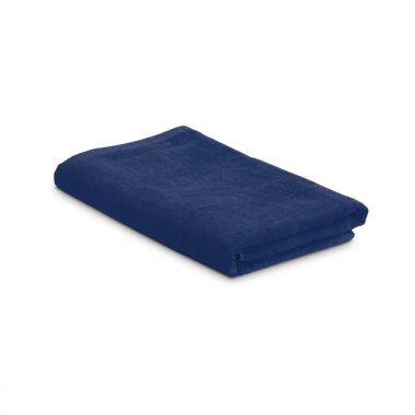 Blauwe Strandhanddoek in tas | 150 x 75 cm