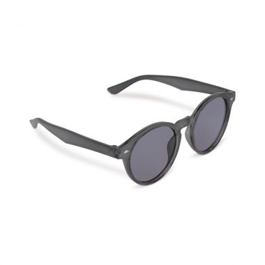 Zwarte Trendy zonnebril | Transparant | UV400