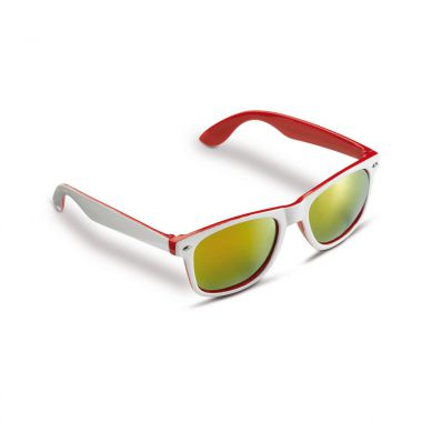 Wit / rood Promotie zonnebril | UV400