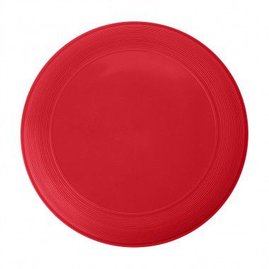 Rode Frisbee met ringen | Stapelbaar