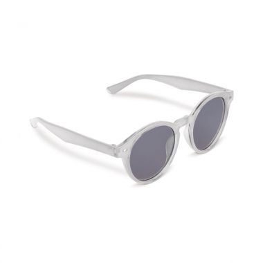 Transparante Trendy zonnebril | Transparant | UV400