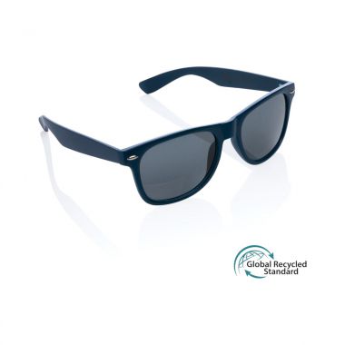 Donkerblauwe Zonnebril | Gerecycled plastic | UV400