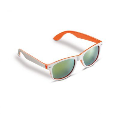 Wit / oranje Promotie zonnebril | UV400