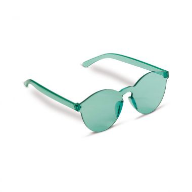 Lichtgroene Retro zonnebril | UV400