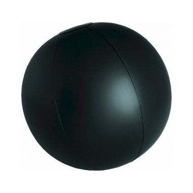 Zwarte Goedkope strandbal | 28 cm