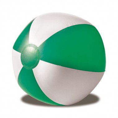 Groene Opblaasbare strandbal | 25 cm