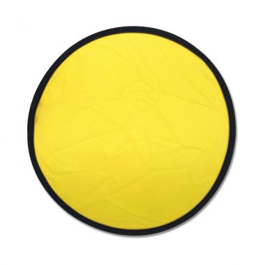 Gele Opvouwbare frisbee