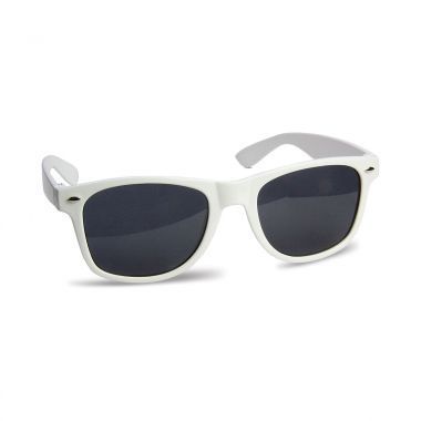 Witte Zonnebril | Gekleurd | UV400