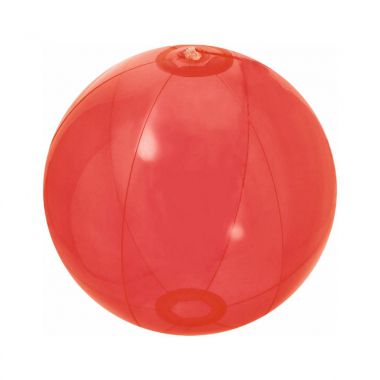 Rode Gekleurde strandbal | 28 cm