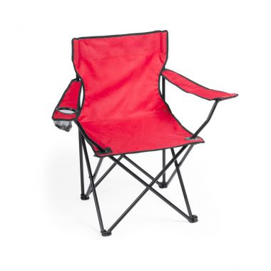 Rode Strandstoel inklapbaar | Polyester