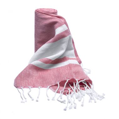 Rode Hamam handdoek | Katoen | 180 x 70 cm