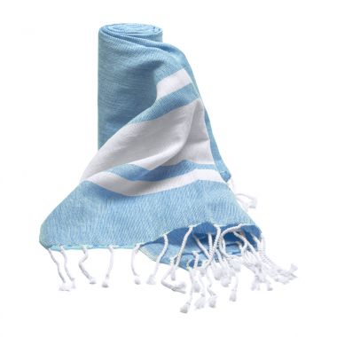 Lichtblauwe Hamam handdoek | Katoen | 180 x 70 cm