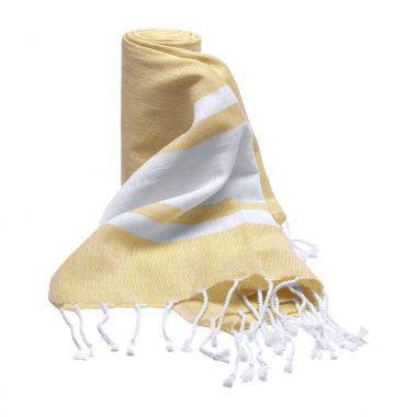 Gele Hamam handdoek | Katoen | 180 x 70 cm