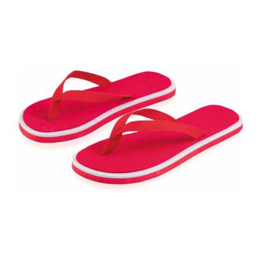 Rode Slippers | Gekleurd | Polyester