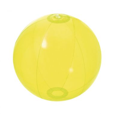 Gele Gekleurde strandbal | 28 cm