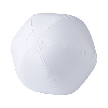 Witte Opblaasbare strandbal | 25 cm